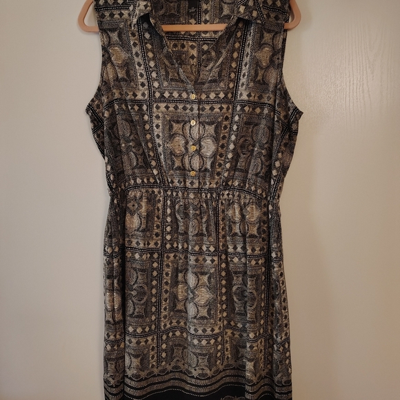 Alfani women's PLUS size 14 sleeveless black GOTH, MODE, RETRO, CLASSIC, COMFY - Picture 1 of 9